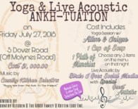 Yoga & Live Acoustic ANKH-TUATION Schedule