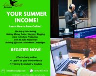 Summer Course Flyer with black