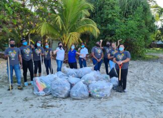 Present for the daybreak initiative were Sandals and Beaches Negril team members (from left) Abdy Frame, Devonae Manderson, Nicolette Manahan, Melissa Clarke, Sheida Housen, Derise Forbes, Malkia Weise, Crystal Tenannt, Ashley Crisp, Angelica Nunes and Tavia-Shae Bernard.