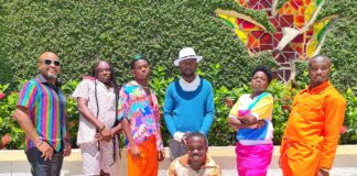 Vibrantly decked out in the colours, style and fabrics reflective of the 80s era were members of the management and entertainment teams at Sandals Negril. The crew was captured following their exciting fashion display during the resort’s Reunion Week celebrations.