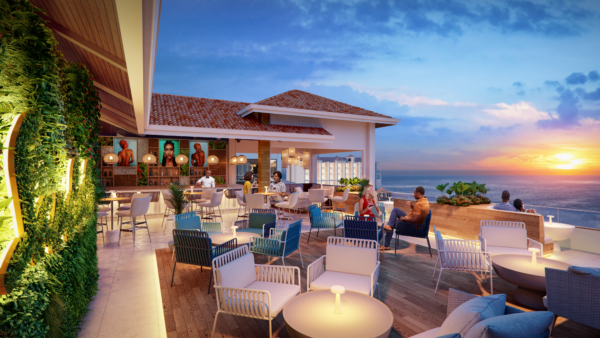 A Sandals First in Jamaica Ocarina the resorts rooftop-bar-will-pair-spirits-with-great-views-and-a-gentle-sea-breeze