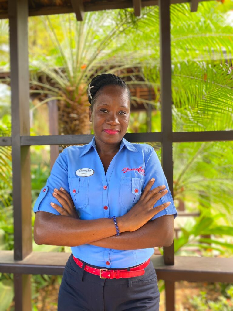 Beaches Negril Assistant Kid’s Camp Manager, Yanike Brown.