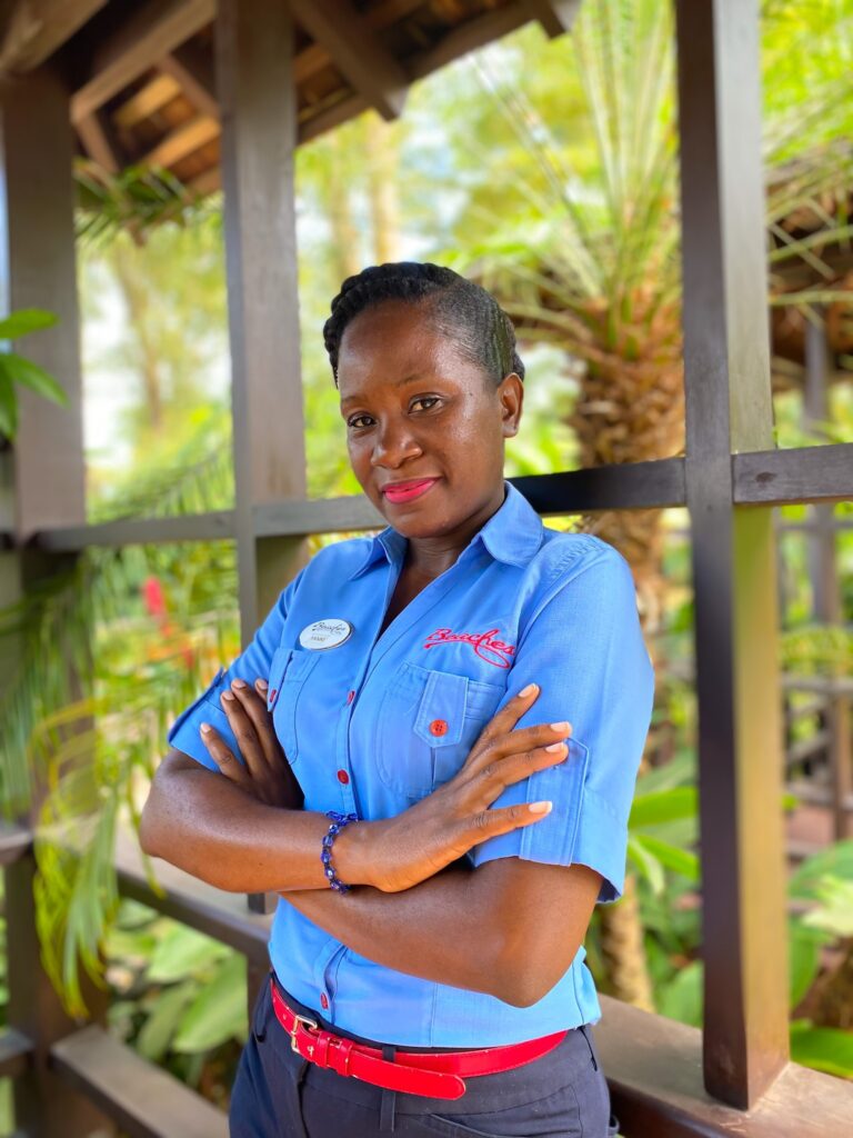 Beaches Negril Assistant Kid’s Camp Manager, Yanike Brown.